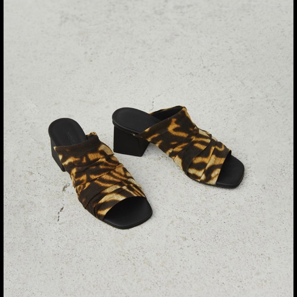 Rachel Comey Tammy Bengal Linen Mule